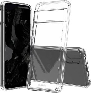 Crong Crong Crystal Shield Cover - Etui Google Pixel 8A (przezroczysty) 6