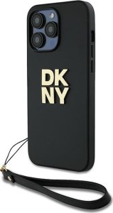 DKNY DKNY Wrist Strap Stock Logo - Etui iPhone 14 Pro (czarny) 13