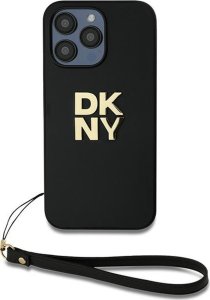 DKNY DKNY Wrist Strap Stock Logo - Etui iPhone 14 Pro (czarny) 14