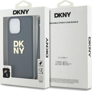 DKNY DKNY Wrist Strap Stock Logo - Etui iPhone 14 Pro (czarny) 7