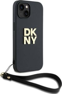 DKNY DKNY Wrist Strap Stock Logo - Etui iPhone 14 / 15 / 13 (czarny) 3