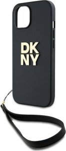DKNY DKNY Wrist Strap Stock Logo - Etui iPhone 14 / 15 / 13 (czarny) 5