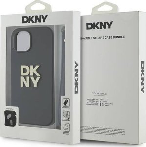 DKNY DKNY Wrist Strap Stock Logo - Etui iPhone 14 / 15 / 13 (czarny) 7
