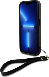 DKNY DKNY Wrist Strap Stock Logo - Etui iPhone 15 Pro (czarny) 15