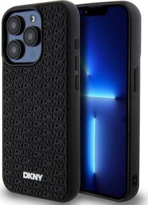 DKNY DKNY 3D Rubber Repeat Pattern - Etui iPhone 15 Pro Max (czarny) 1