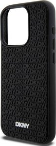 DKNY DKNY 3D Rubber Repeat Pattern - Etui iPhone 15 Pro Max (czarny) 6