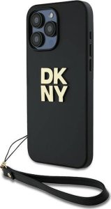 DKNY DKNY Wrist Strap Stock Logo - Etui iPhone 15 Pro Max (czarny) 1