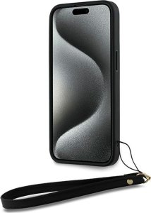 DKNY DKNY Wrist Strap Stock Logo - Etui iPhone 15 Pro Max (czarny) 16