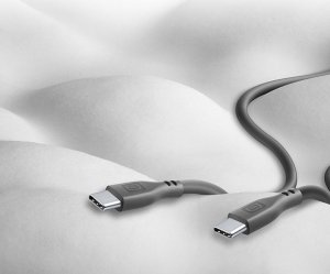 Kabel USB Cellular Line USB-C - USB-C 1.2 m Czarny (USBDATASOFTC2CK) 2