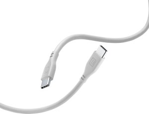 Kabel USB Cellular Line USB-C - USB-C 1.2 m Szary (USBDATASOFTC2CD) 1