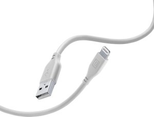 Kabel USB Cellular Line Lightning - USB-A 1.2 m Szary (USBDATASOFTMFID) 1