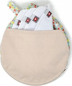 Close Caboo Close, Wielorazowe wkładki laktacyjne z zielonym etui, 4szt 2