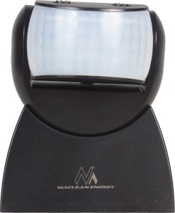 Maclean Czujnik ruchu PIR Maclean, na podczerwień, z pilotem, max. 800W (żarówka), max. 1200W (LED), MCE241 B 3