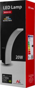 Kinkiet Maclean Lampa LED 20W czarna (MCE511 B) 7