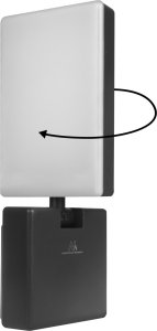 Kinkiet Maclean Lampa LED, kolor czarny, 10W, IP65, 700lm, barwa neutralna biała 5