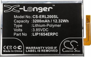 Bateria Cameron Sino Akumulator Bateria Typ Lip1654erpc 1309-2682 Snysk84 Do Sony Xperia L2 Xa2 L3 H3311 Sm32 H3113 Sm12 H4113 / Cs-erl200sl 2