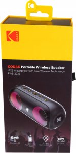 Głośnik Kodak Głośnik Bluetooth Hifi Rgb 20w Wodoodporny Ipx6 Tws Stereo / Kodak Pws-2233 5