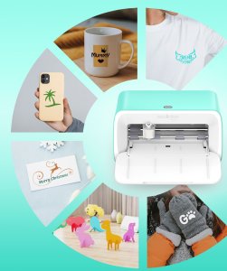 Ploter JJC Coolinbo C140 Maszyna Tnąca Do Wycinania Ploter Trymer Wycinarka Wi-fi Bt / Jasny Róż 4