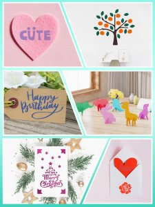 Ploter JJC Coolinbo C140 Maszyna Tnąca Do Wycinania Ploter Trymer Wycinarka Wi-fi Bt / Jasny Róż 8