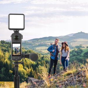 Puluz Frame Mount Uchwyt Obudowa Ramka Montażowa Statyw 2x Iso Do Insta360 X4 / X 4 / Pu979b 5