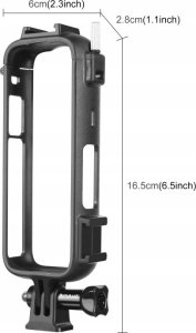 Puluz Frame Mount Uchwyt Obudowa Ramka Montażowa Statyw 2x Iso Do Insta360 X4 / X 4 / Pu979b 8