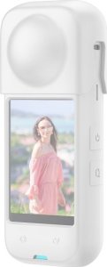 Osłona na obiektyw Puluz Dekielek Na Obiektyw + Obudowa Silikonowa Osłona Ochrona Do Insta360 X4 / X 4 / Pu985w 2