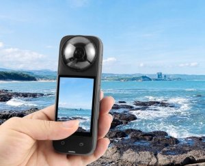 Osłona na obiektyw Puluz Zestaw Osłon 2x SzkŁo Ochrona Osłona Na Obiektyw Do Insta360 X4 / X 4 / Pu988t 4