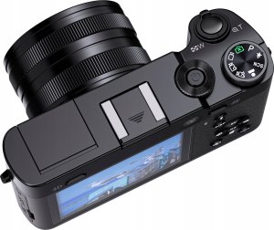 Aparat cyfrowy Xrec Aparat Cyfrowy Vlog 5k 64mp Bls-205x Wi-fi 3x Zoom Optyczny Antishake /  Bls-205x 3