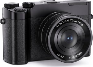 Aparat cyfrowy Xrec Aparat Cyfrowy Vlog 5k 64mp Bls-205x Wi-fi 3x Zoom Optyczny Antishake /  Bls-205x 5