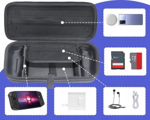 JYS Pokrowiec Futerał Etui Walizka Case Osłona Na Konsolę Lenovo Legion Go / Lg-001 10