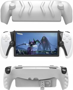 JYS Futerał Pokrowiec Etui Case 2w1 Przód Tył Do Sony Playstation Ps Portal / P5188 / Biały 4