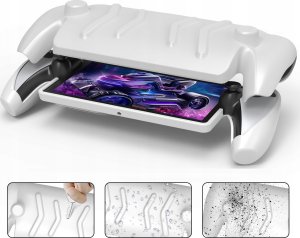 JYS Futerał Pokrowiec Etui Case 2w1 Przód Tył Do Sony Playstation Ps Portal / P5188 / Biały 8