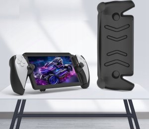 JYS Futerał Pokrowiec Etui Case 2w1 Przód Tył Do Konsoli Ps Portal Playstation / P5188 / Czarny 5