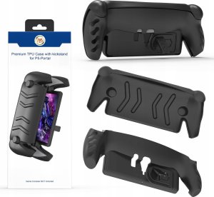 JYS Futerał Pokrowiec Etui Case 2w1 Przód Tył Do Konsoli Ps Portal Playstation / P5188 / Czarny 6