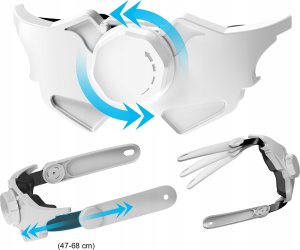 JYS Pasek Nasadka Strap Uchwyt Mocowanie Grip Do Gogli Okularów Vr Meta Quest 3 / Jys-mq010 7