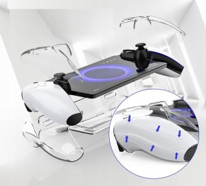 JYS Futerał Pokrowiec Etui Case Osłona Do Konsoli Sony Playstation Ps Portal / Przezroczysty / P5187 8