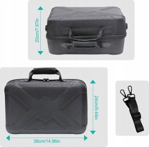 JYS Futerał Etui Walizka Pokrowiec Case Torba Do Sony Playstation 5 Ps5 Slim / Jys-p5179 7