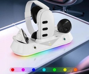 JYS Magnetyczna Stacja Dokująca Ładowarka Stojak 2 Akumulator Do Oculus Quest 3 / Jys-mq001 8