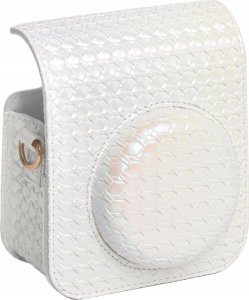 LoveInstant Zestaw 2w1 Futerał Etui Case Do Fuji Instax Mini 12 + Album Na 64 Zdjęcia / Biały 6