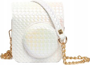 LoveInstant Zestaw 2w1 Futerał Etui Case Do Fuji Instax Mini 12 + Album Na 64 Zdjęcia / Biały 8