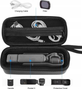 Pokrowiec Puluz Futerał Case Pokrowiec Osłona Walizka Etui Do Kamery Dji Osmo Pocket 3 / Pu945b 5