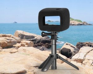 Osłona na obiektyw Puluz Kapturek Osłona Na Wiatr Przeciwwietrzna Do Dji Osmo Action 4 / Dji Action 3 / Pu987bb 8