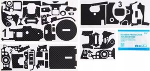 JJC Okleina Na Korpus Aparat Naklejka Folia Ochronna Karbonowa Do Sony A9 Iii / Ss-a9iiicf 8