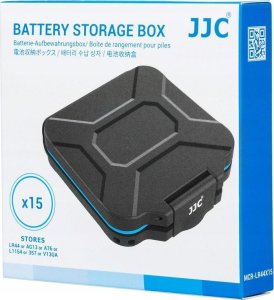 Pokrowiec JJC Pudełko Futerał Etui Box Na Baterie Guzikowe 15 Sztuk Lr44, Ag13, A76, Sr44 / Mcr-lr44x15 10