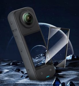 Osłona na obiektyw Telesin Szkło Hartowane Osłona Ochrona Na Ekran Lcd Do Insta 360 Insta360 X4 / X 4 / Telesin / S6-flm-04-tis 11