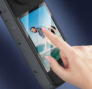 Osłona na obiektyw Telesin Szkło Hartowane Osłona Ochrona Na Ekran Lcd Do Insta 360 Insta360 X4 / X 4 / Telesin / S6-flm-04-tis 6