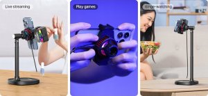 Ulanzi Uchwyt Podstawka Stojak Chłodzący Wentylator Do Telefonu Smartfona Ulanzi / Sk-06 8