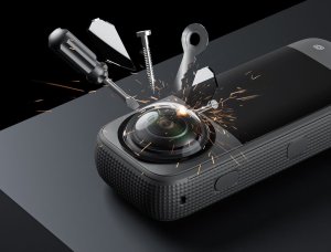 Osłona na obiektyw Telesin Zestaw Osłon 2x Osłona Na Obiektyw Obiektywy Do Insta360 X3 / X 3 Telesin / S6-ptc-03-tis 10