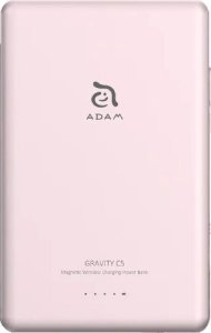 Powerbank Adam Elements Gravity C5 - magnetyczny powerbank bezprzewodowy 5000 mAh różowy 2