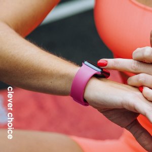 Crong Pasek Liquid Band do Apple Watch 38/40/41 mm różowy 4